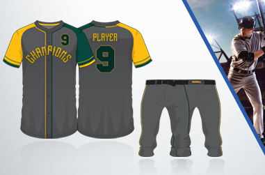 Custom Sublimated Baseball Uniforms, Online Builder @ TSP